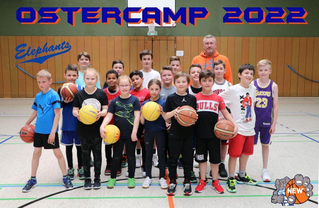 1a Elephants Ostercamp 2022 Teamfoto