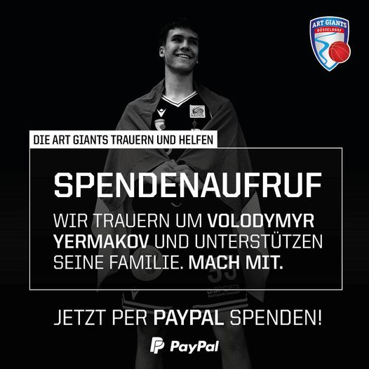 Spendenaufruf Volodymyr