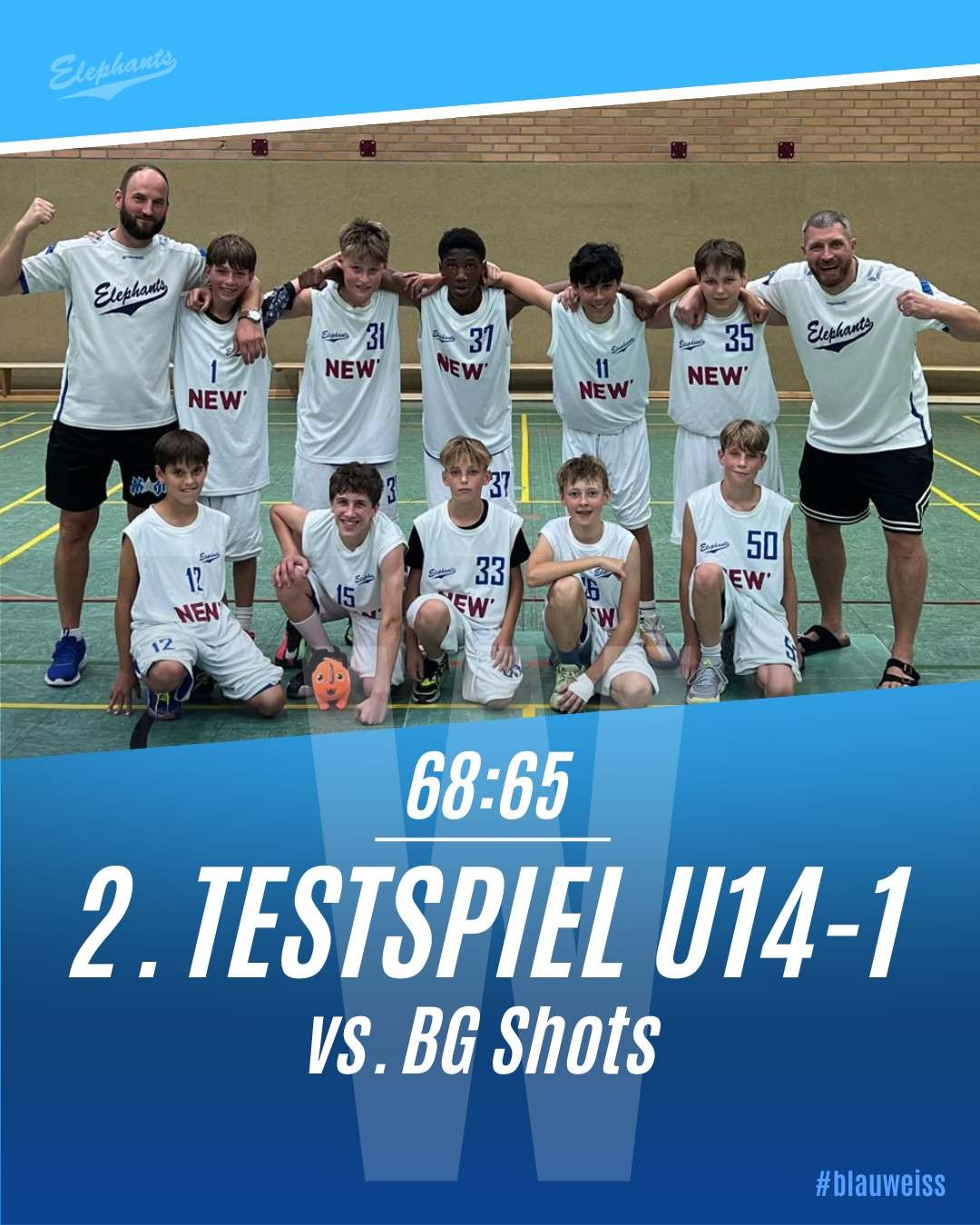 2 Testspiel U14 1